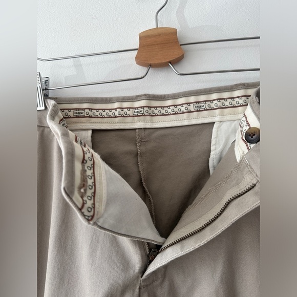 Haggar Khaki Pants - Tan - Flat Front - Pockets - Size:36x30 - Picture 7 of 11